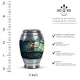 thumbnail image 2 of Cardinal Urn, Small Urns For Human Ashes Keepsake, Memorial Urns For Mom, Sunset Urn, Mini Urns For Human Ashes Adult Female, Cremation Urns For Human Ashes, Decorative Urns, Burial Urns 3 Inch, 1pcs, 2 of 5