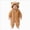 A69-Yellow, variant on KJameas Baby Boys Girls Jumpsuit Fuzzy Fleece Bear Hooded Zip Up Footed