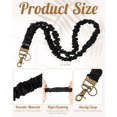 thumbnail image 2 of Teacher Scrunchie Lanyards for ID Badges Keys Cute Neck Stretchy Lanyards Retractable Keychain Holder for Women Ladies, 2 of 7