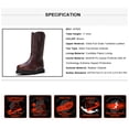 thumbnail image 2 of RockRooster 11 inch Steel Toe Puncture Resistant Electrical Hazard Protection Waterproof Men's Pull-On Work Boots, 2 of 8