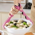 thumbnail image 4 of Kadlawus Under $5 ! Kitchen 3 in 1 Anti-Scald Silicone Clip Non-Slip Bowl Plates Lifter Household Gripper Tool Multi-Purpose Utensil for Cooking Serving Safe Heat Resistant Easy Grip, 4 of 5