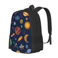thumbnail image 2 of XMXT Travel Laptop Backpack for School Work, Fantastic Cartoon Universe Large Capacity Bookbag Travel Bag Backpacks for Women Men, 2 of 9