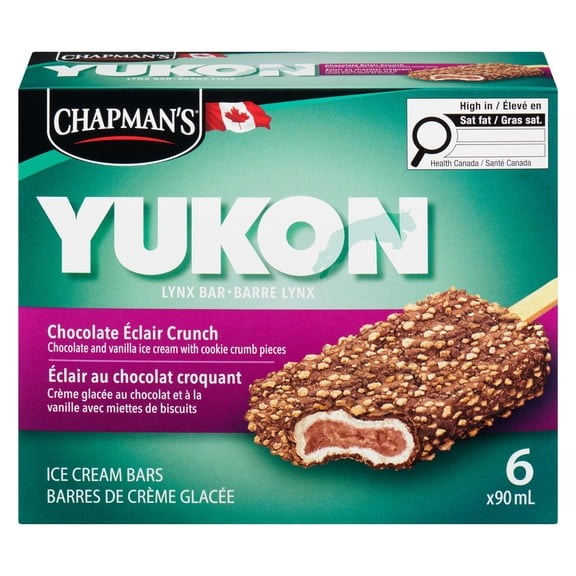 Chapman's Yukon Lynx Chocolate Éclair Crunch in a Box, 6 x 90 mL