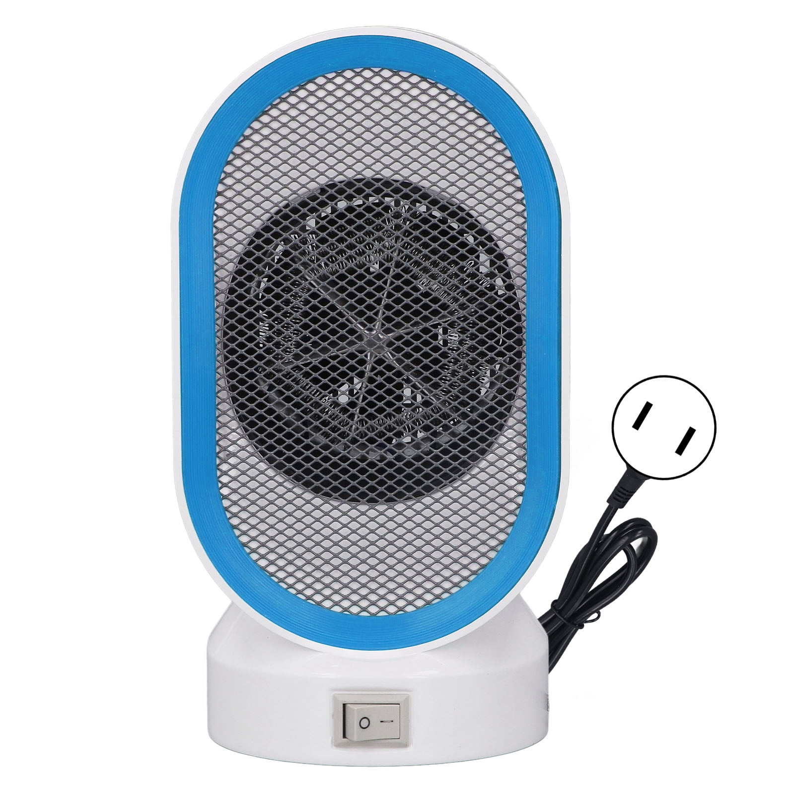 Electric Space Heater, Plug And Play Heaters Fan Fast Heating 400W Safe For  Indoor Sky Blue,Red - Walmart.com