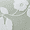 Sage, variant on Beautiful Boucle Embroidered Chenille Floral Decorative Pillow by Drew Barrymore, 14" x 20", Black/White