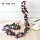 thumbnail image 3 of 1 pieza de flores artificiales de alta calidad, rosas de vid, decoración de boda DIY, flores falsas, decoración de la habitación del hogar, guirnalda colgante de pared, plantas, 3 of 5