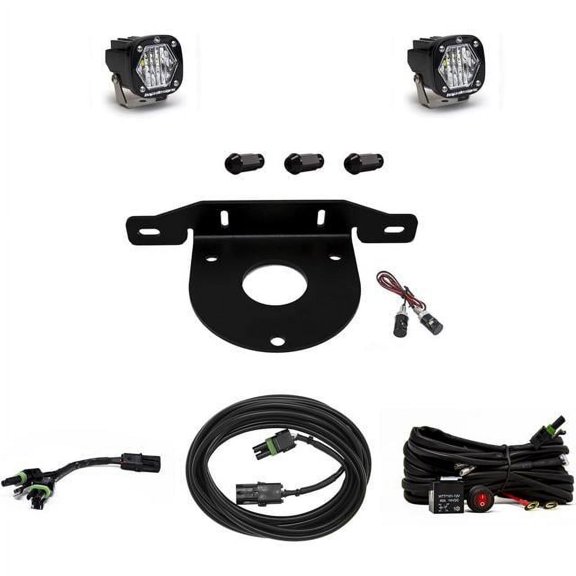Baja Designs - 447766 - Cube, Round, Rectangular, & Oval Lights - 810031744077 Fits select: 2021 FORD BRONCO