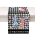 thumbnail image 1 of Easter Bunny Egg Pattern Linen Print Kitchen Dining Room Insulated Decorative Placemat（H）, 1 of 7