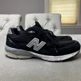 thumbnail image 2 of New Balance 990v3 Made In USA 'Black' Shoes Sneakers Men's Size 13 D, 2 of 5