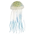 thumbnail image 1 of Decoración de medusas para pecera, adornos fluorescentes de silicona para medusas, decoración de acuario con ventosa, azul, 2,8 "x 5,5", 1 of 7