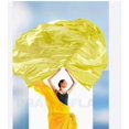 thumbnail image 1 of BRIGHTFUFU Bandera semicircular para danza, bandera de adoración para niños, pancarta de alabanza y danza para adoración, pancarta de repuesto con palo para exteriores y presentaciones., 1 of 7