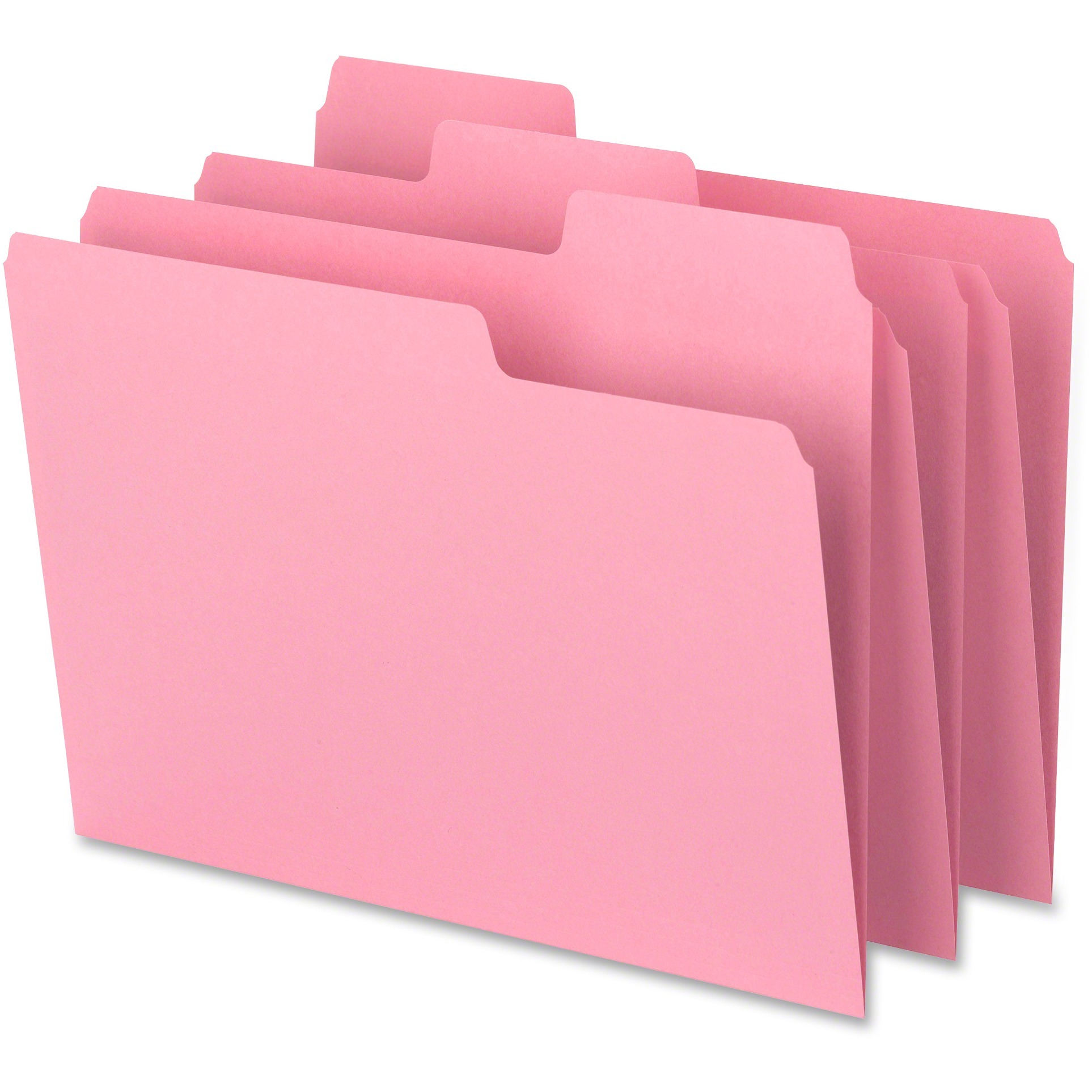 Smead SuperTab Breast Cancer Awareness - File folder - expanding - for Letter - tabbed - pink (pack of 6) - image 2 of 5