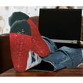 thumbnail image 4 of DIFFERENT TOUCH Winter Heated Warmth Lodge Thermal Non-Skid Socks Chirstmas Present For Man, 4 of 5