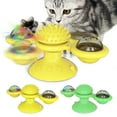 thumbnail image 2 of Cat Windmill Toy Set Interactive Turntable Light up Cat Groomer Cat Training Toy, 2 of 9