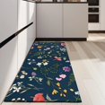 thumbnail image 4 of Pioneer Flower Floral Print Pattern Kitchen Rug Mat,Kitchen Runner Rugs Non Skid Washable,Decorative Kitchen Floor Mats for Kitchen,Sink,Laundry,17"X47", 4 of 5
