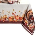 thumbnail image 5 of Elrene Autumn Heritage Turkey Engineered Tablecloth 60x120, 5 of 5