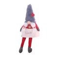 thumbnail image 1 of Adorno de muñeca sin rostro de Navidad, dibujos animados s, piernas largas, muñecos para hombres mayores, regalo de Navidad, decoración de Navidad, 1 of 8