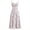 Purple, variant on IDOPIP Women Floral Midi Corset Dress Boho Flowy Slit Lace Up Dresses Going Out A Line Casual Sundress