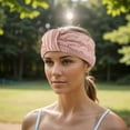 thumbnail image 2 of Unique Bargains 1 Pce Bandeau Confortable Tricoté Rose, 2 of 6