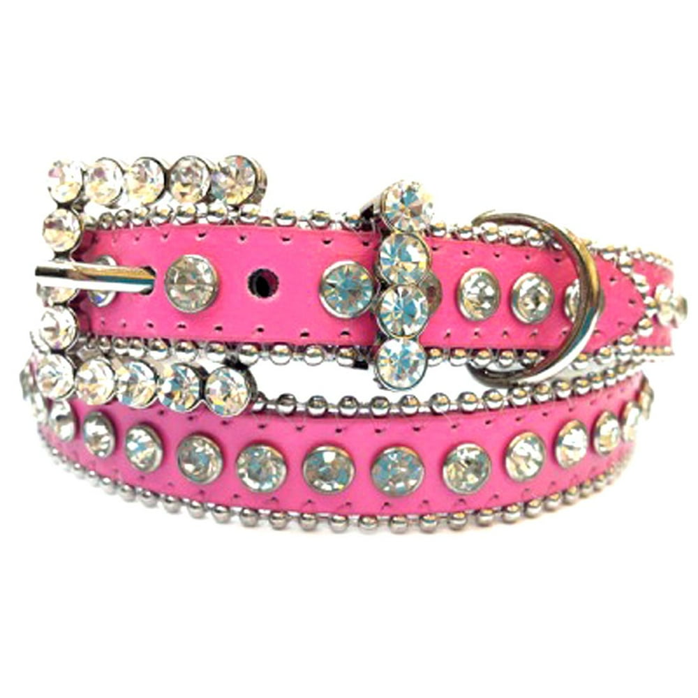 pink sequin belt