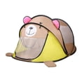 thumbnail image 2 of Tienda de plegable para niños con bolsa de transporte, casa, playa, patio trasero, parque, camping, juguete , de oso ani gris, 2 of 6