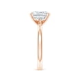 thumbnail image 3 of ANGARA IGI Certified Lab Grown 1 Ct Diamond Engagement Ring for Women in 14K Rose Gold (Size-7x5mm| Color-F-G| Clarity-VS) | April Birthstone, Anniversary, Jewelry Gift for Women | Diamond Ring, 3 of 7