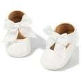 thumbnail image 6 of Meckior Baby Girls Shoes Infant Mary Jane Bowknot Soft Sole PU Leather Newborn First Walker Cirb Shoes, 6 of 6