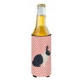 thumbnail image 2 of Carolines Treasures BB7958MUK Dutch Rabbit Pink Check Michelob Ultra Hugger for Slim Cans, 2 of 2