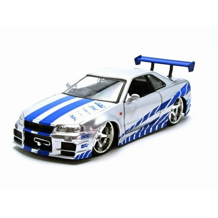 JADA TOYS 1/24 - NISSAN Skyline GTR R34 - Fast And Furious