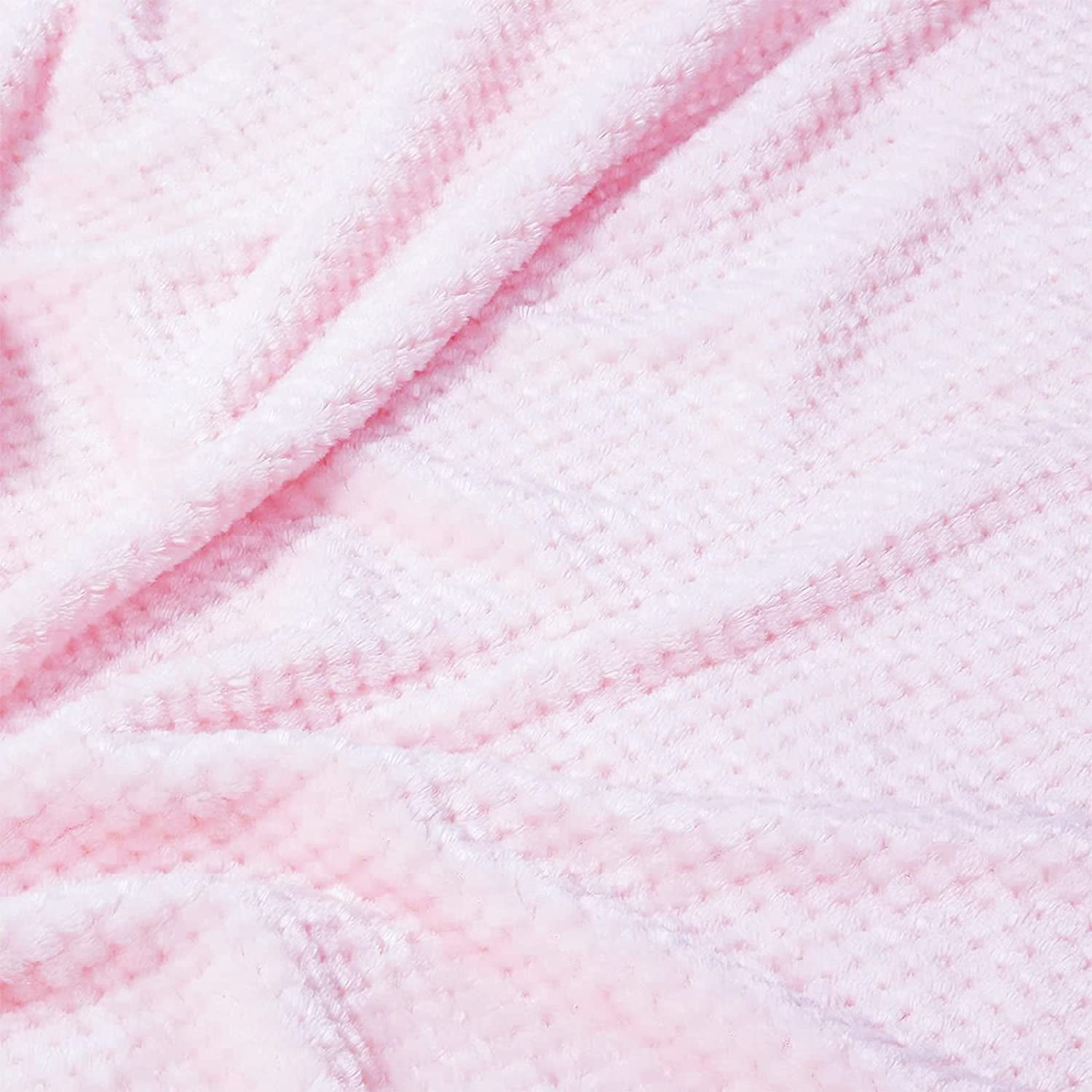 2021 Maltese LV FBC Pink Velveteen Plush Blanket