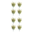 thumbnail image 1 of kurtrusly 4pcs Plastic Low Maintenance Artificial Flower Any Decor With Realistic Appearance Versatile Elegant yellow 2Set, 1 of 6