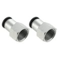 thumbnail image 1 of Unique Bargains 2 Pcs Tube OD 1/2 Pouce à Filetage Femelle NPT 1/2 Pouce pour Connecter les Raccords, 1 of 7