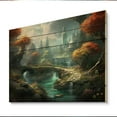 thumbnail image 2 of Designart "Castle from a Fairytale I" Castles Print on Natural Pine Wood, 2 of 5