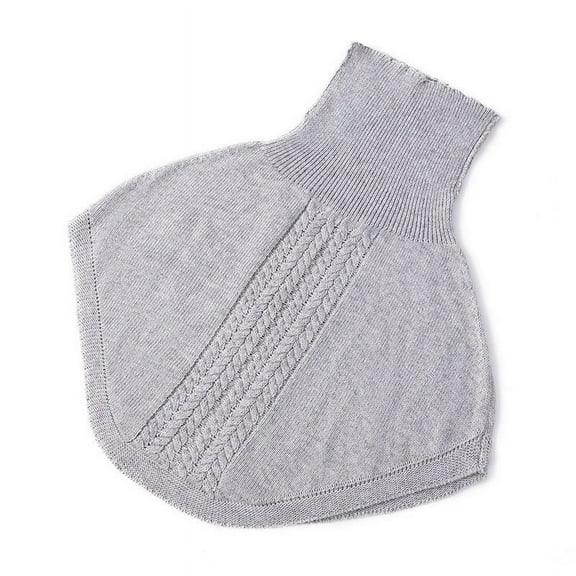 Xecvkr High Neck Detachable Collar Winter Warmer Turtleneck Half Turtle Unisex Soft Breathable Layer Cozy Fashionable Accessory Easy Match 1 Pack