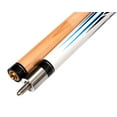 thumbnail image 4 of Accuplay Billiards Short Maple 42 Inch 2 Piece Hardwood Canadian Maple Pool Cue Stick 17 OZ Black White, 4 of 5