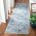 thumbnail image 2 of SAFAVIEH Alhambra Petar Abstract Runner Rug, Cream/Turquoise, 2' x 8', 2 of 7