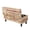 Aztec Pattern Beige, variant on SEANATIVE Storage Ottoman Bench Cover Stretch Ottoman Slipcover Rectangular Folding Storage Stool Covers Scratch Resistant Furniture Protector with Non-Slip Elastic Bottom, M, Beige Plaid