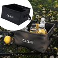 thumbnail image 3 of Cubo Portátil Bolsa de Almacenamiento de Agua Plegable Ligero Duradero Duradero Multifuncional Bañera Cuadrada Contenedor para Jardinería Pes Negro Baoblaze Cubo portátil, 3 of 7