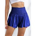 thumbnail image 2 of Pantalones de viento para niña, pantalones de animadora para mujer, pantalones cortos elásticos de cintura alta, pantalones deportivos sueltos, 2 of 5