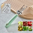 thumbnail image 5 of Adjustable Fruit and Vegetable Corer, 2025 Stainless Steel Core Remover Tool with Handle for Apple Pear Zucchini Kitchen Gadgets Cooking Accessories, 5 of 9