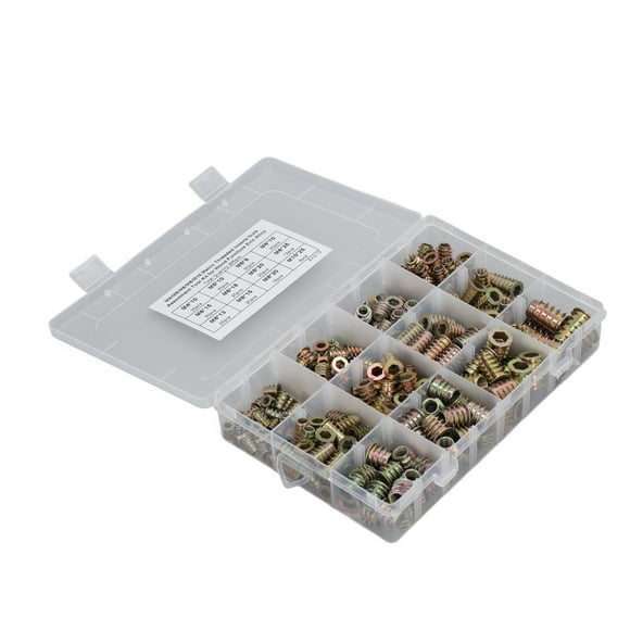 Nuts,265Pcs Threaded Inserts Nuts Nuts Threaded Nuts Superior Craftsmanship