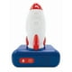 thumbnail image 3 of Alarm Clock with Rocket 3D design Night Light and sound effects, 3 of 7