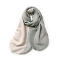 thumbnail image 1 of Bufandas de invierno para mujer, bufanda de punto grueso para clima frío, bufanda gruesa y cálida, bufandas largas y grandes de gran tamaño, 1 of 5