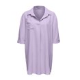 thumbnail image 4 of Askfv Mujer Cubren La Camisa Con Cuello En V Traje De Baño Playa Bikini Ropa De Playa Traje De Baño Vestido De Playa Askfv NX489VT-L, 4 of 5