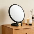 thumbnail image 3 of Modern Mirror 3-in-1 Magnifying , 50X Magnification, Handheld/Wall Mount/Tabletop Design, Double-Sided Makeup Mirror with 360° Adjustable Handle, 3 of 4