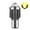 yellow white, variant on Motorcycle Headlights with 12000LM Super Brightness, 360-Degree Angle, IP65 Waterproof, for -40°C to 80°C Operations, with Aluminum Shell