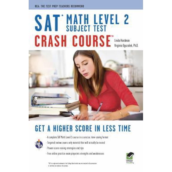 Pre-Owned SAT Subject Test(tm) Math Level 2 Crash Course Book + Online (Paperback) 0738610321 9780738610320