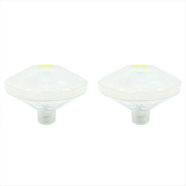 Luces Flotantes para Piscinas: Luces LED para Piscinas Que Cambian de Color, Luces para Piscinas Impermeables IP68 con Pilas (2 Unidades)