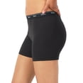 thumbnail image 3 of Pack de 4 bóxers tipo boxer brief de algodón para mujer Hanes, largo medio hasta el muslo, 3 of 7