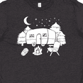 thumbnail image 4 of Inktastic Camper In A Star Filled Night Youth T-Shirt, 4 of 5